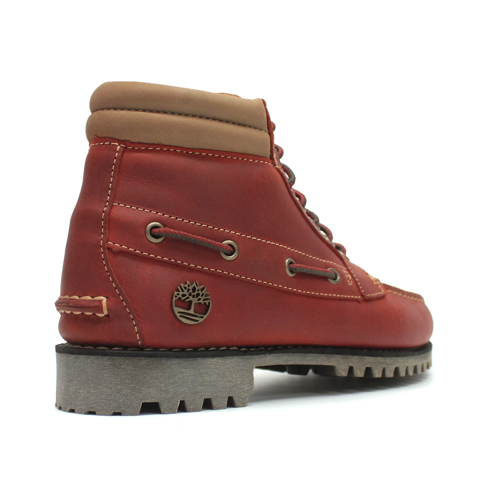 Authentic Mid Full Grain Leather Men's Ankle Boots