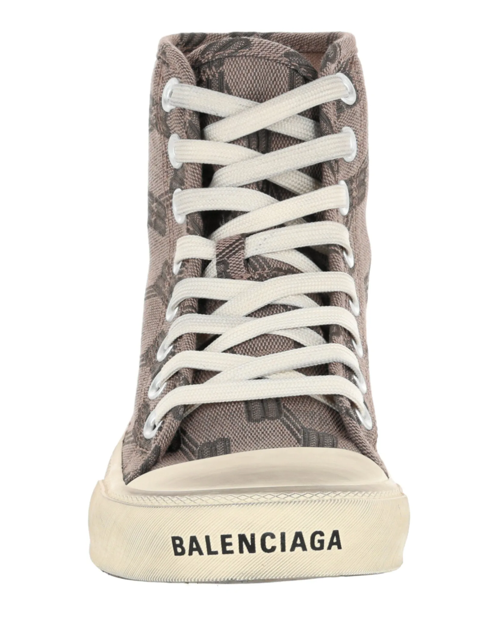 Balenciaga Paris BB Monogram High-Top Sneakers by Carro Luxury Maison