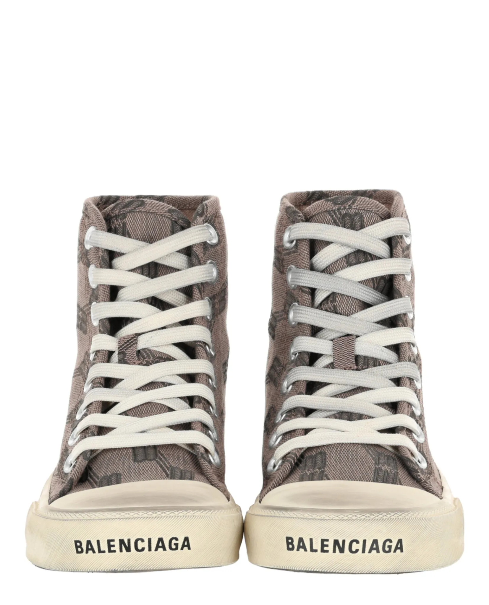Balenciaga Paris BB Monogram High-Top Sneakers by Carro Luxury Maison