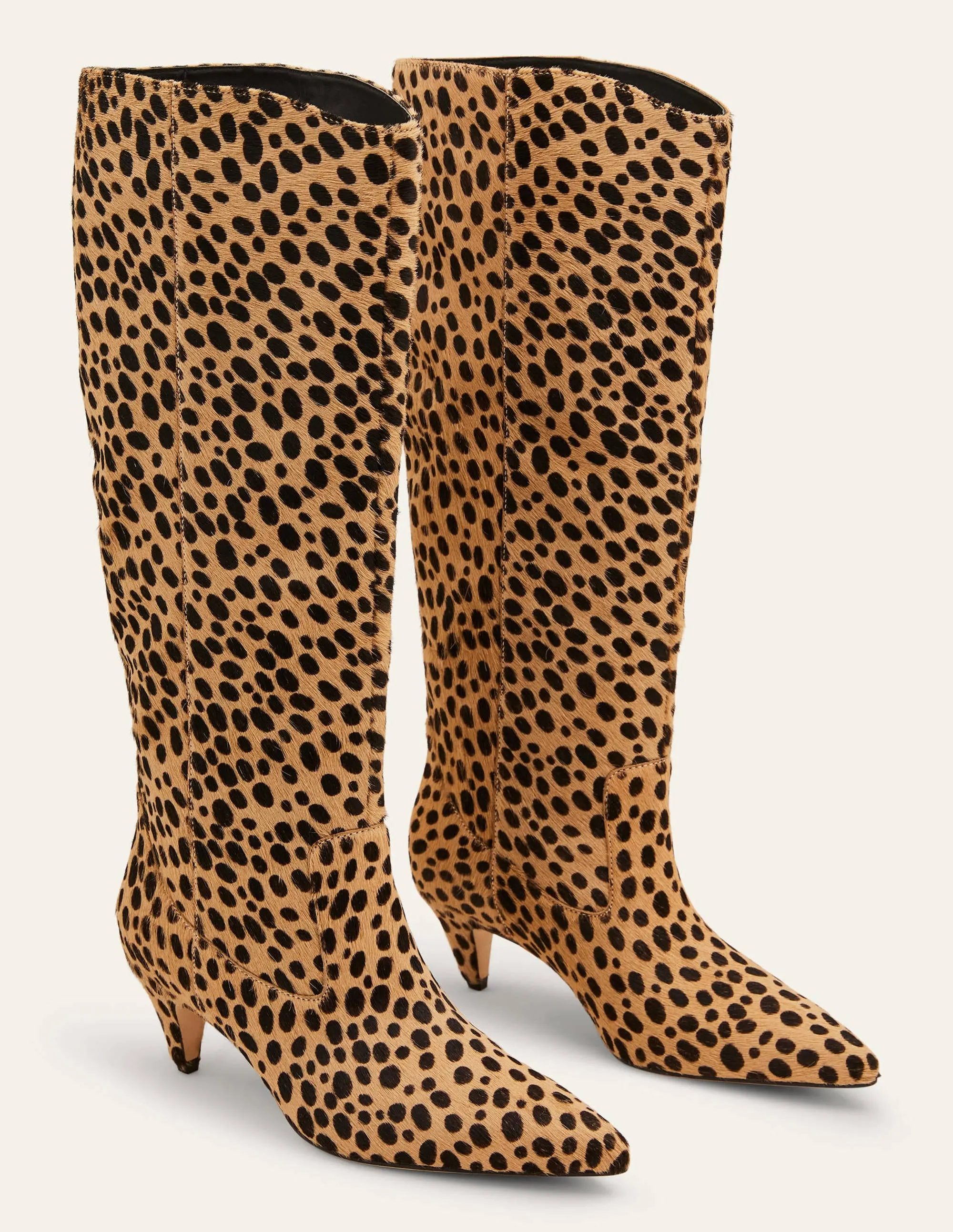 Bewdley Boots-Tan Leopard