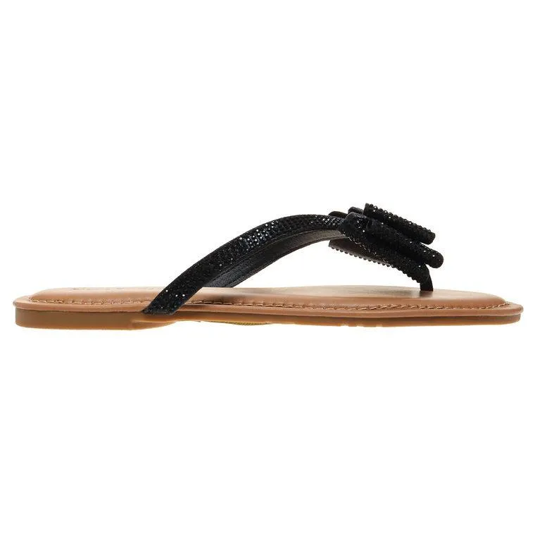 Bow Tie Thong Sandals