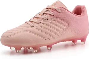 brooman Kids Soccer Cleats Boys Girls Athletic Outdoor Football Shoes