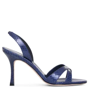 Callasli navy watersnake sandals