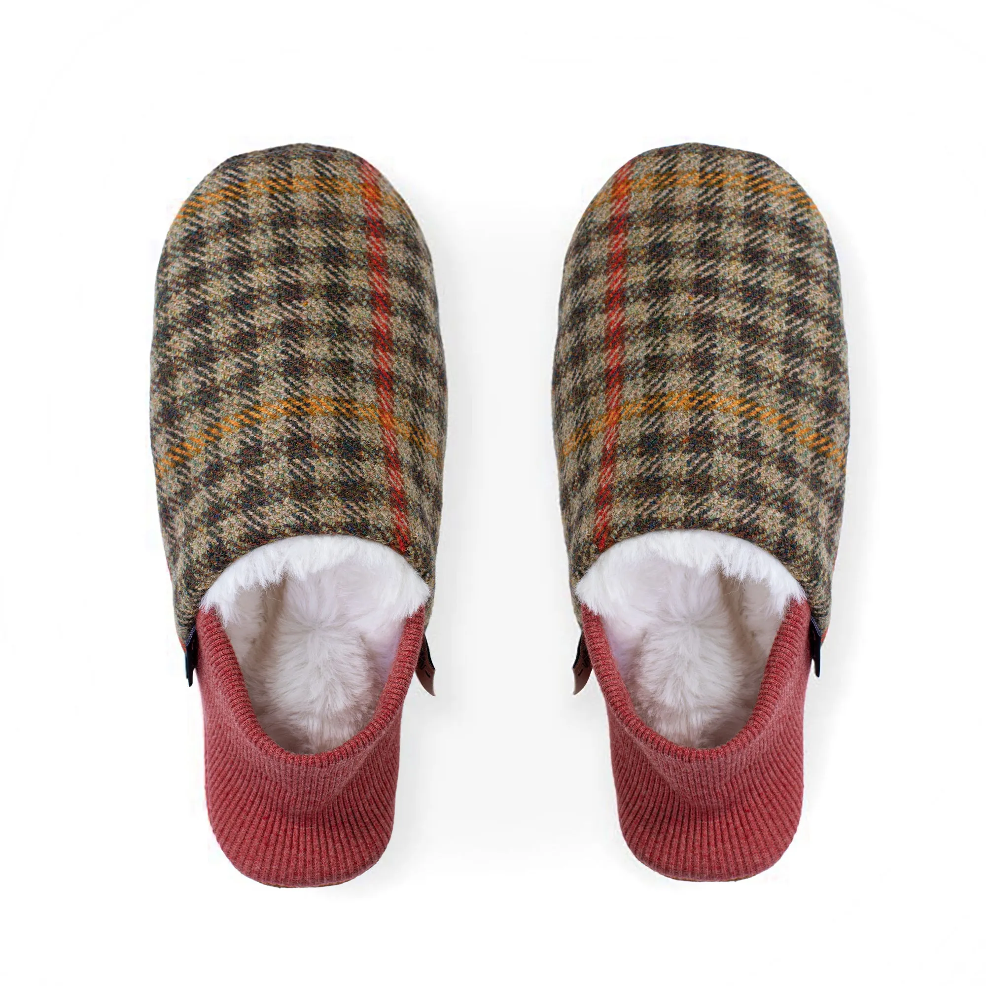 Camp Vintage House Shoes - Fur-Lined