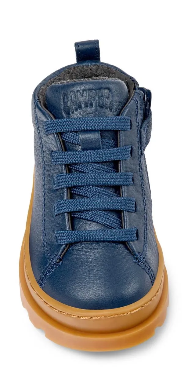 Camper Kids Boots | Lace Up Brutus | Navy