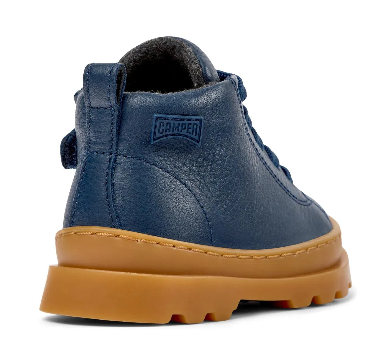 Camper Kids Boots | Lace Up Brutus | Navy