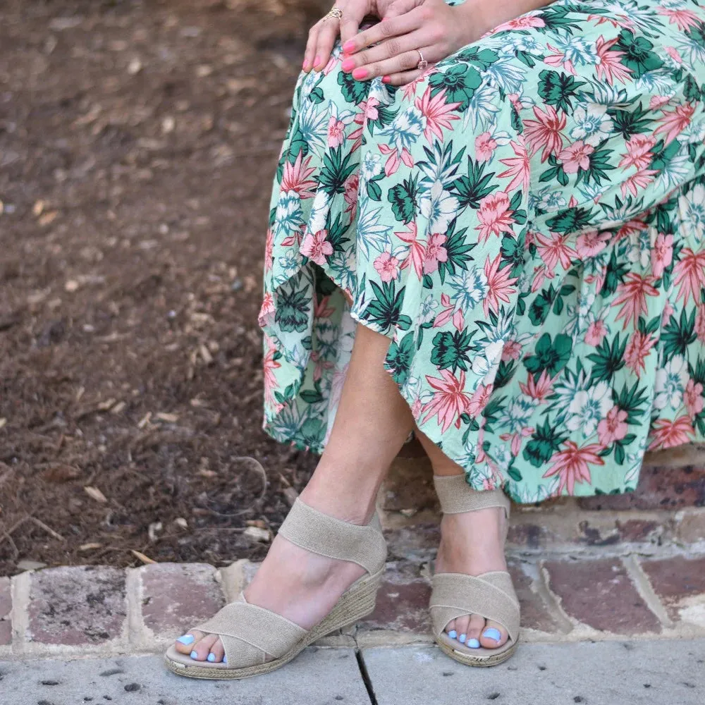 Cannon Espradrille Sandal Linen
