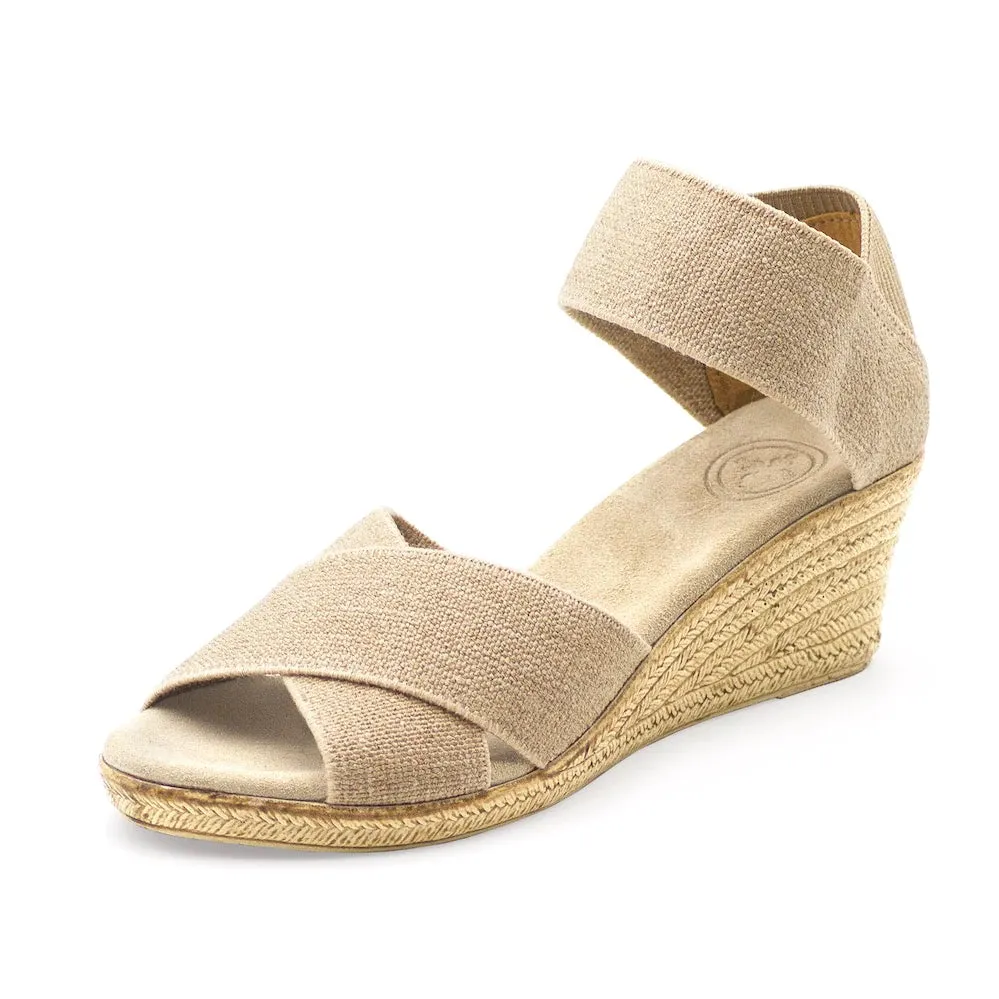 Cannon Espradrille Sandal Linen