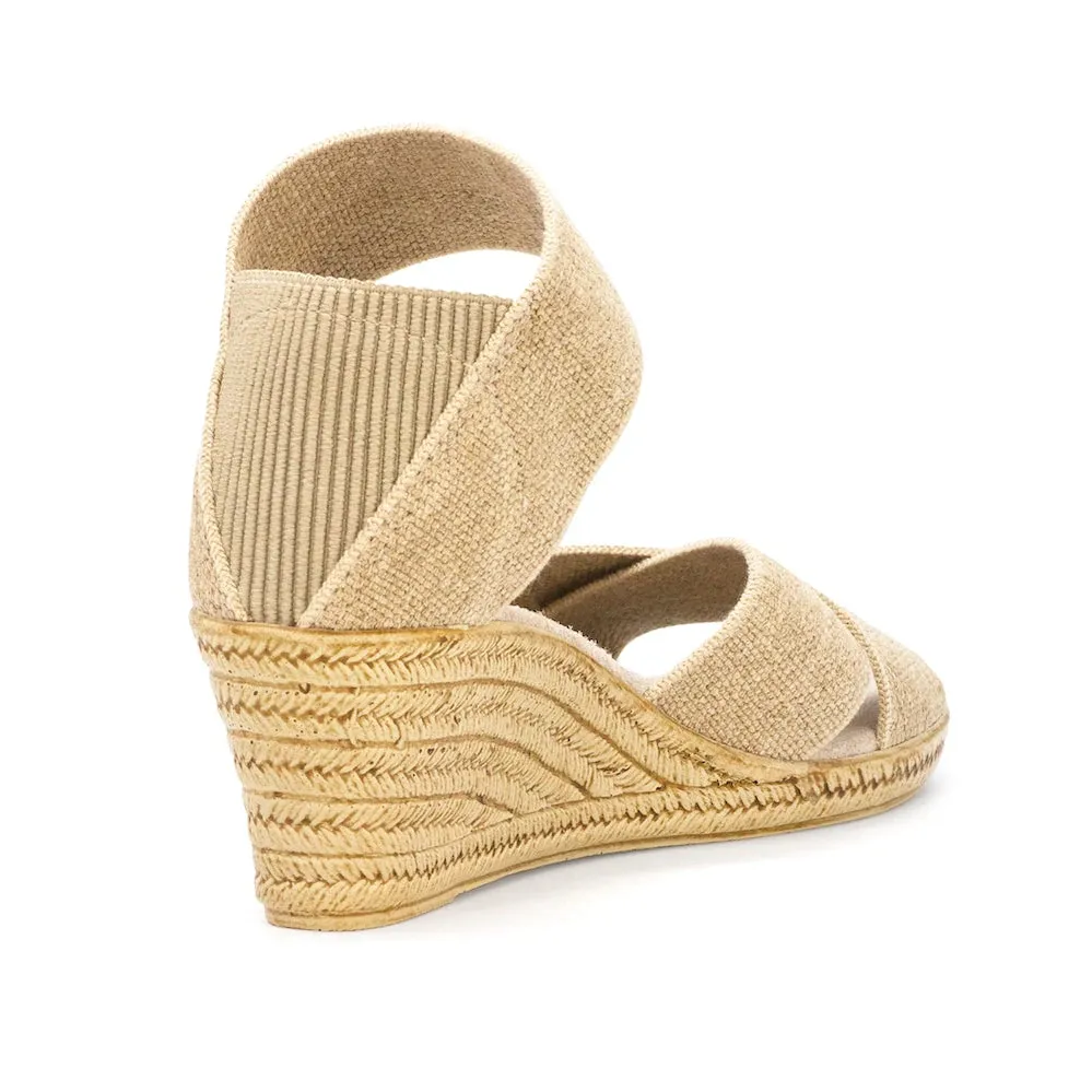 Cannon Espradrille Sandal Linen