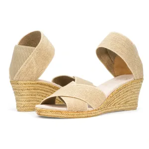 Cannon Espradrille Sandal Linen
