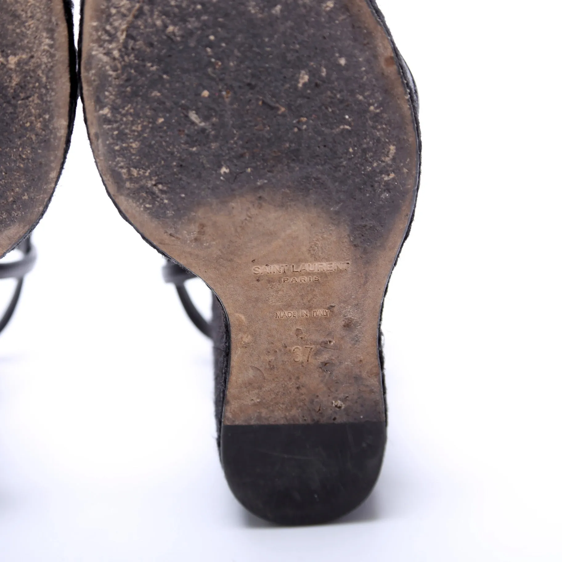 Cassandra Espadrille 100mm Wedges Size 37