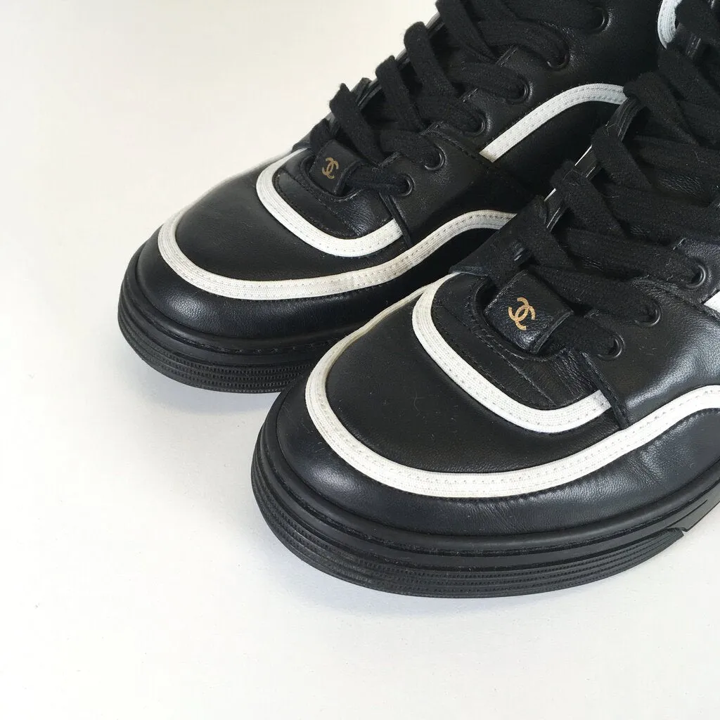 Chanel High Top Sneakers