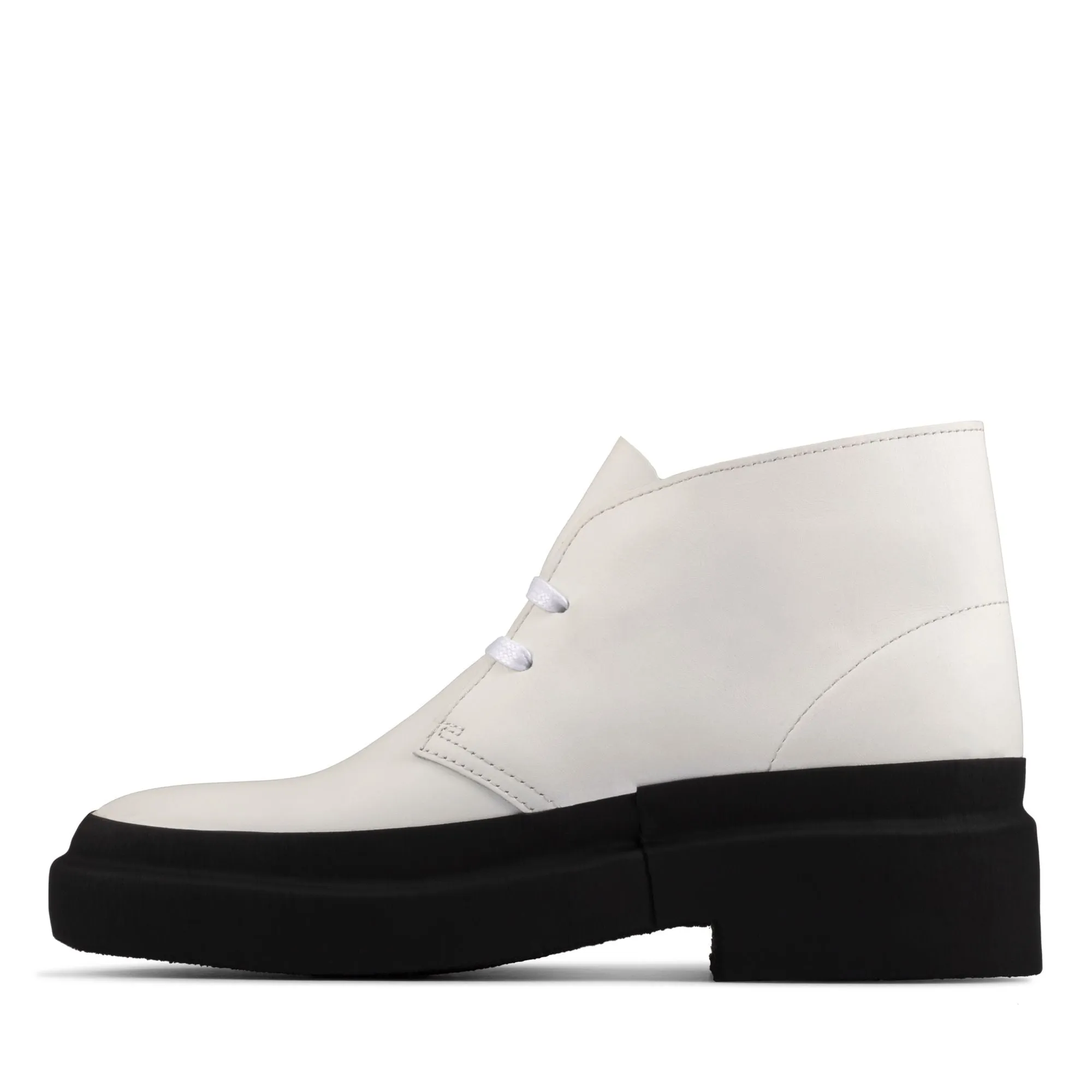 Clarks Originals Desert Galosh Men’s White 26156082