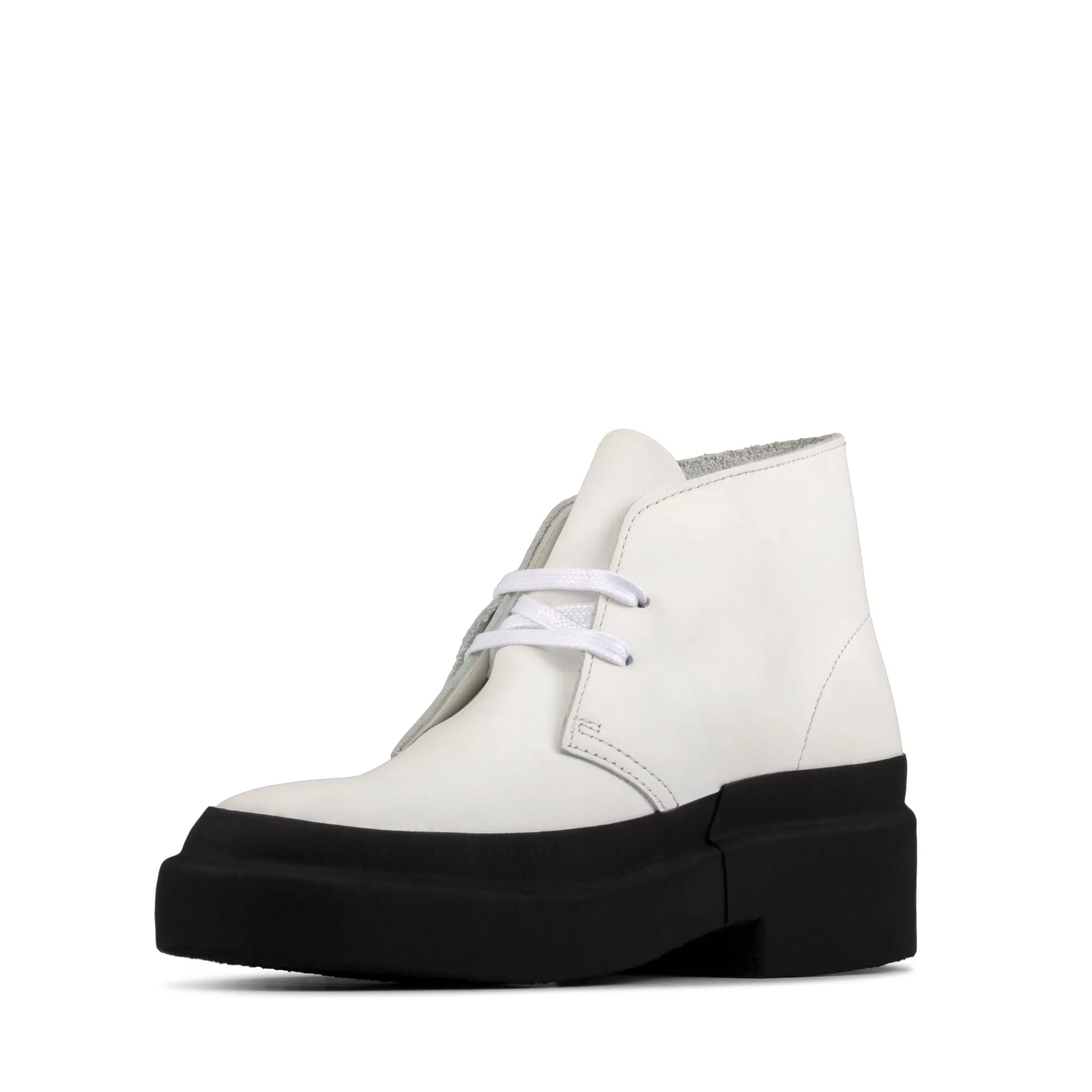 Clarks Originals Desert Galosh Men’s White 26156082