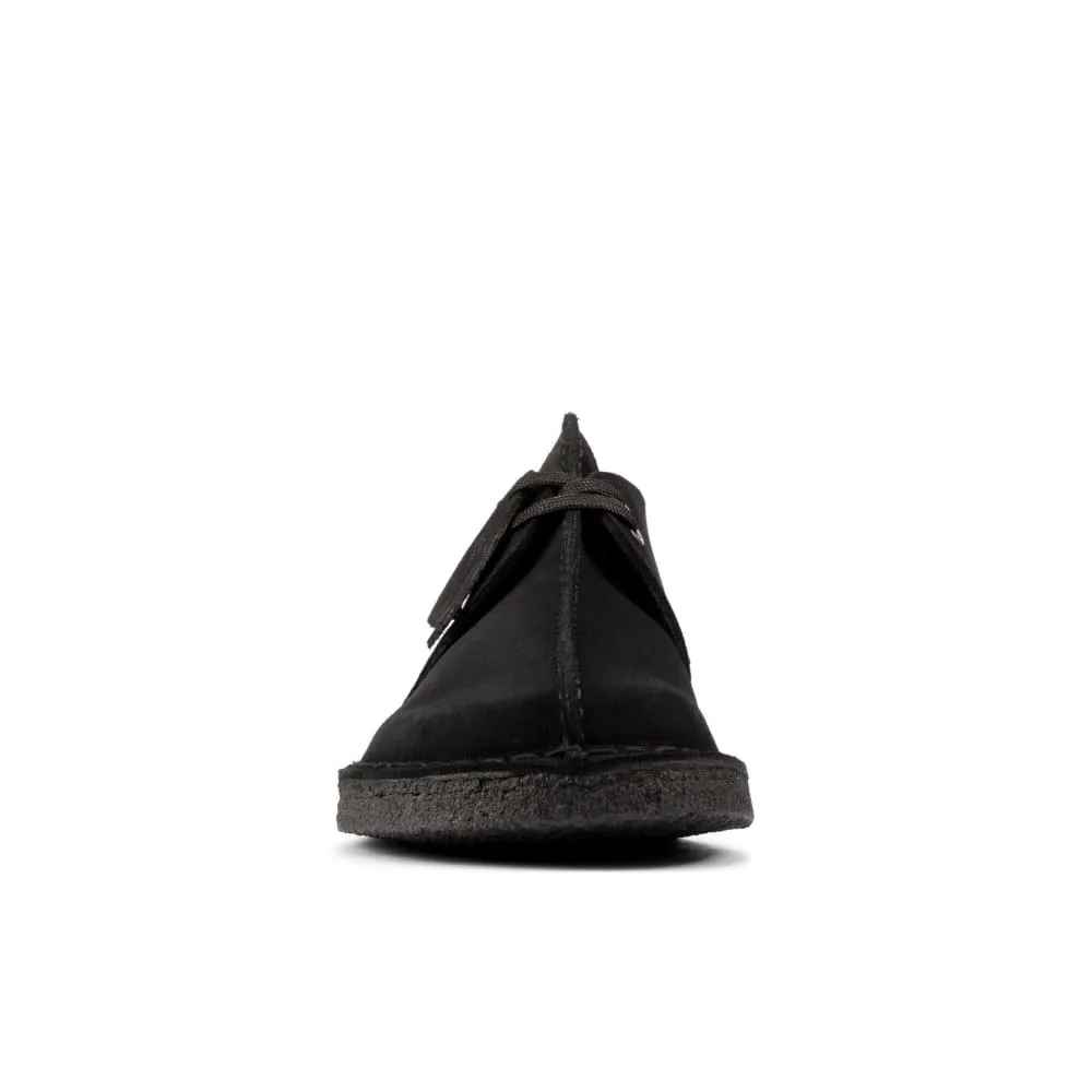 Clarks Originals Desert Trek Men's Black Suede 26155486