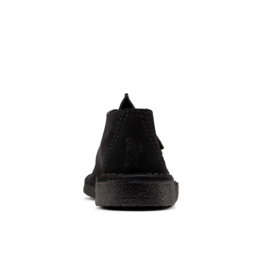 Clarks Originals Desert Trek Men's Black Suede 26155486