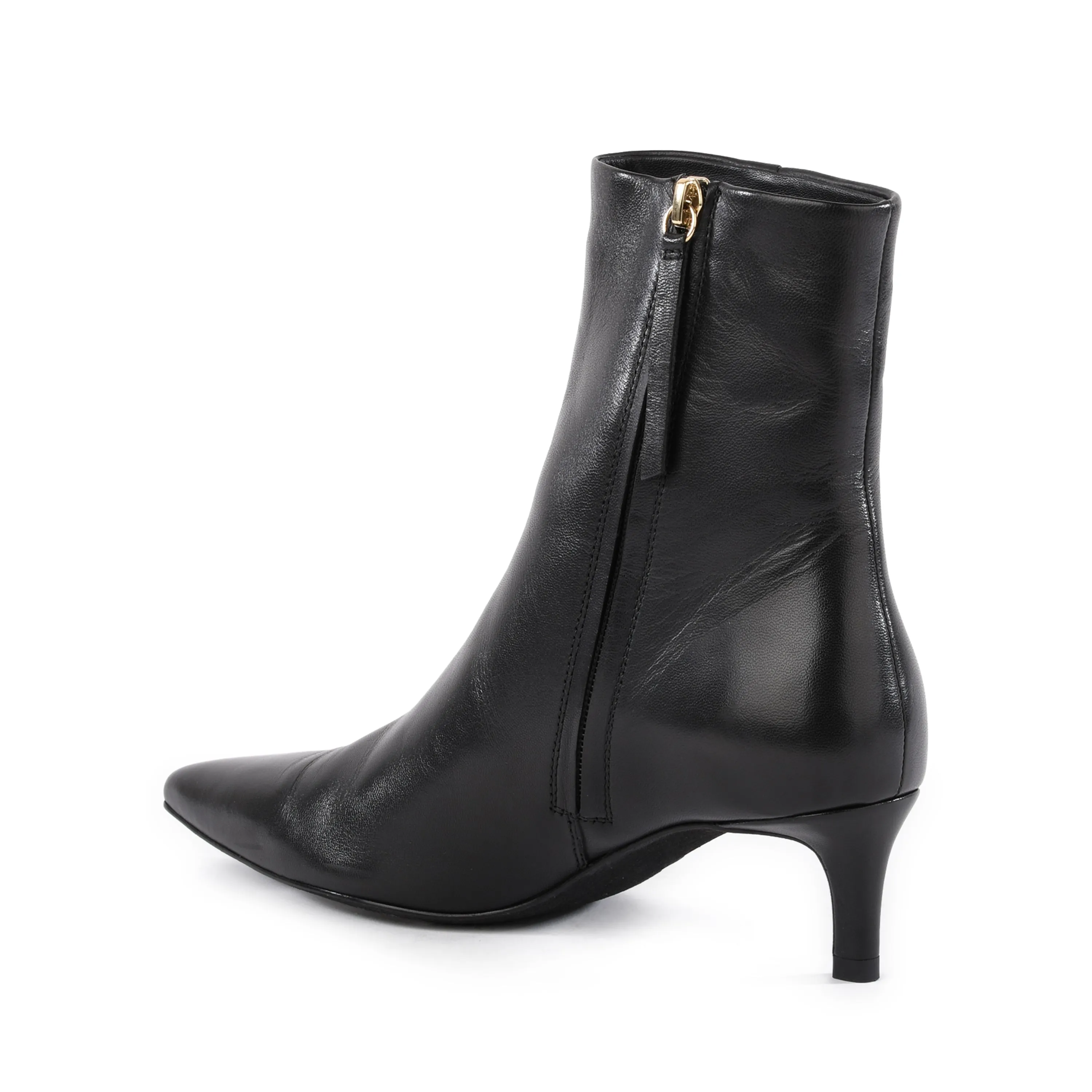 DINNER DATE LEATHER BOOTIE