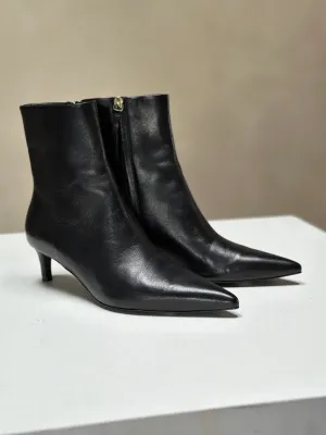 DINNER DATE LEATHER BOOTIE