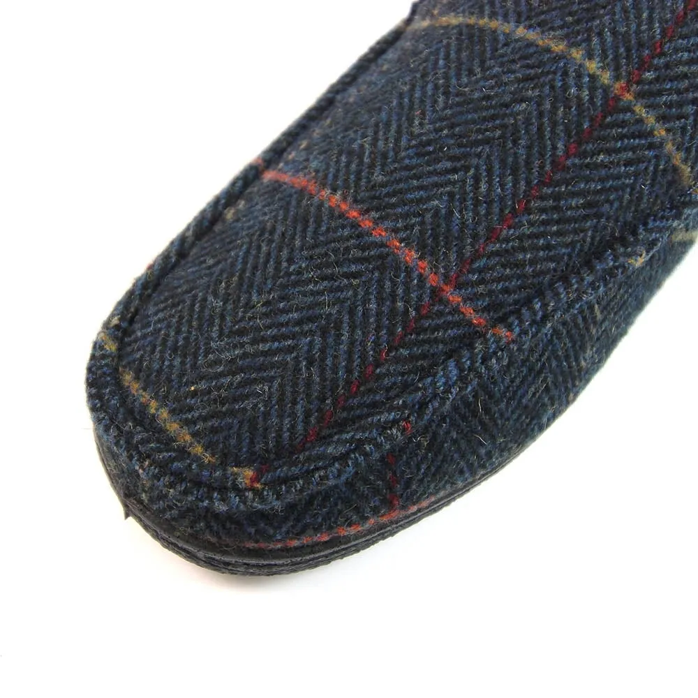 Goodyear Eisenhower KMG137 Mens Navy Textile Slip On Slippers