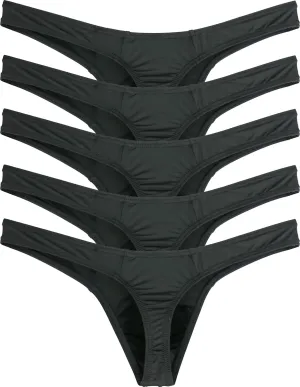 IKINGSKY Men's Thong Underwear Sexy Low Rise T-Back Under Panties