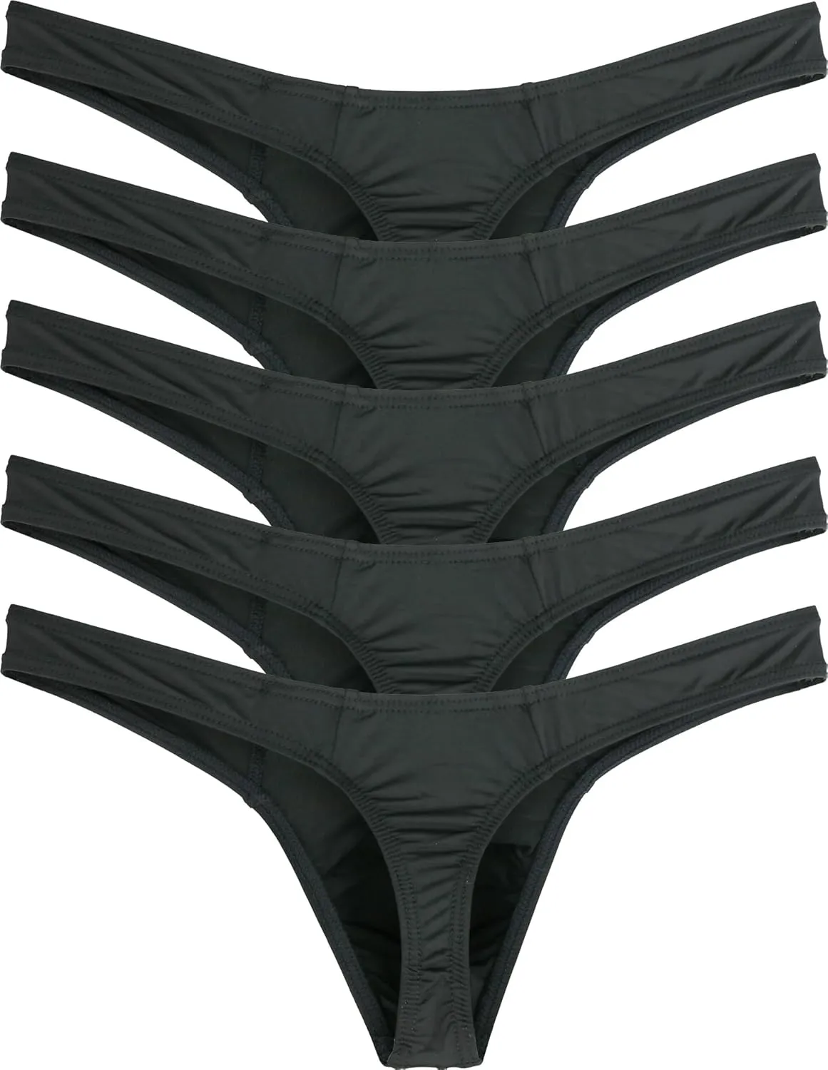 IKINGSKY Men's Thong Underwear Sexy Low Rise T-Back Under Panties