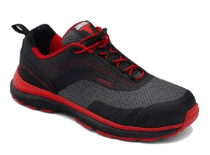 JOHN BULL Leopard Red & Black Jogger safety shoe