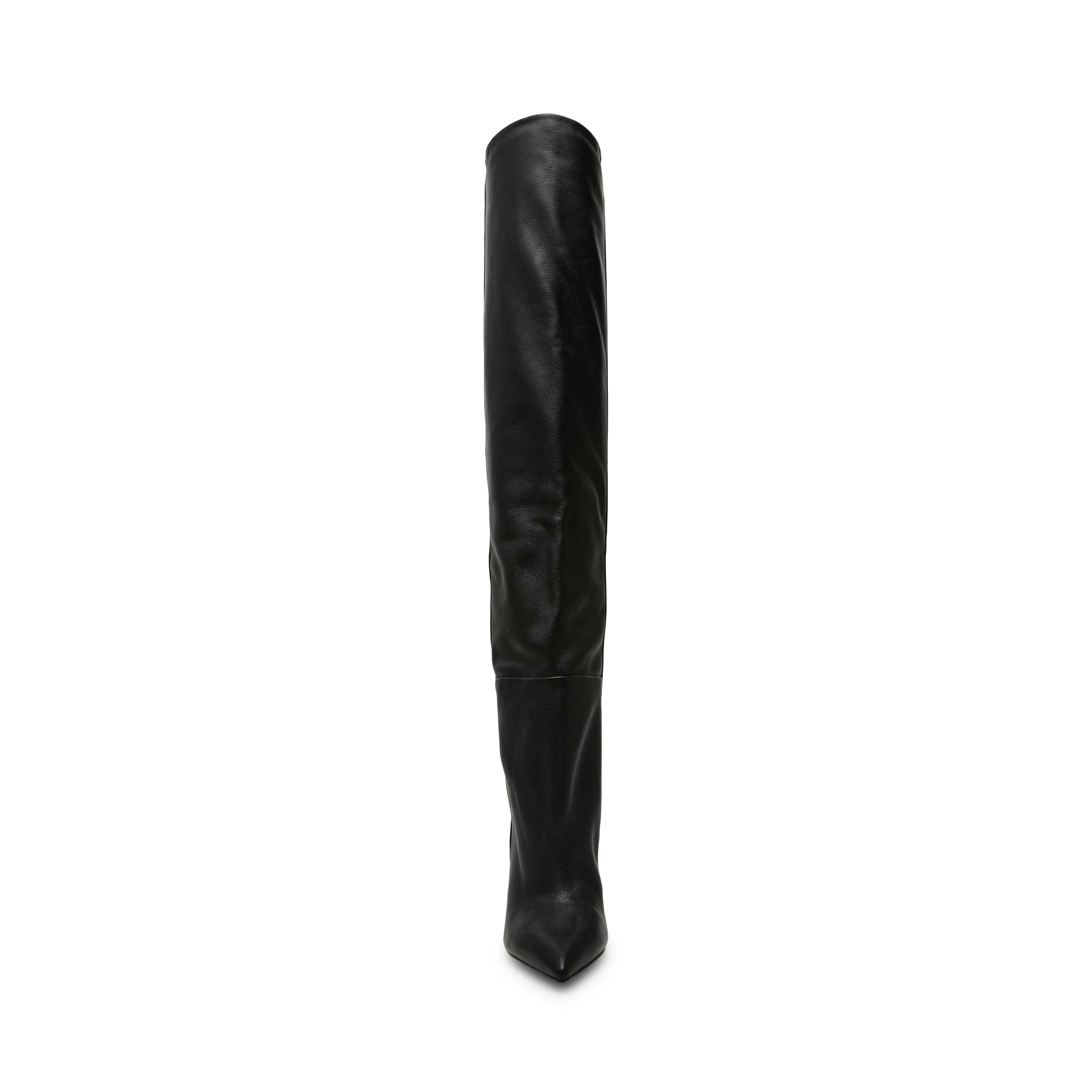 Mazer Overknees BLACK LEATHER