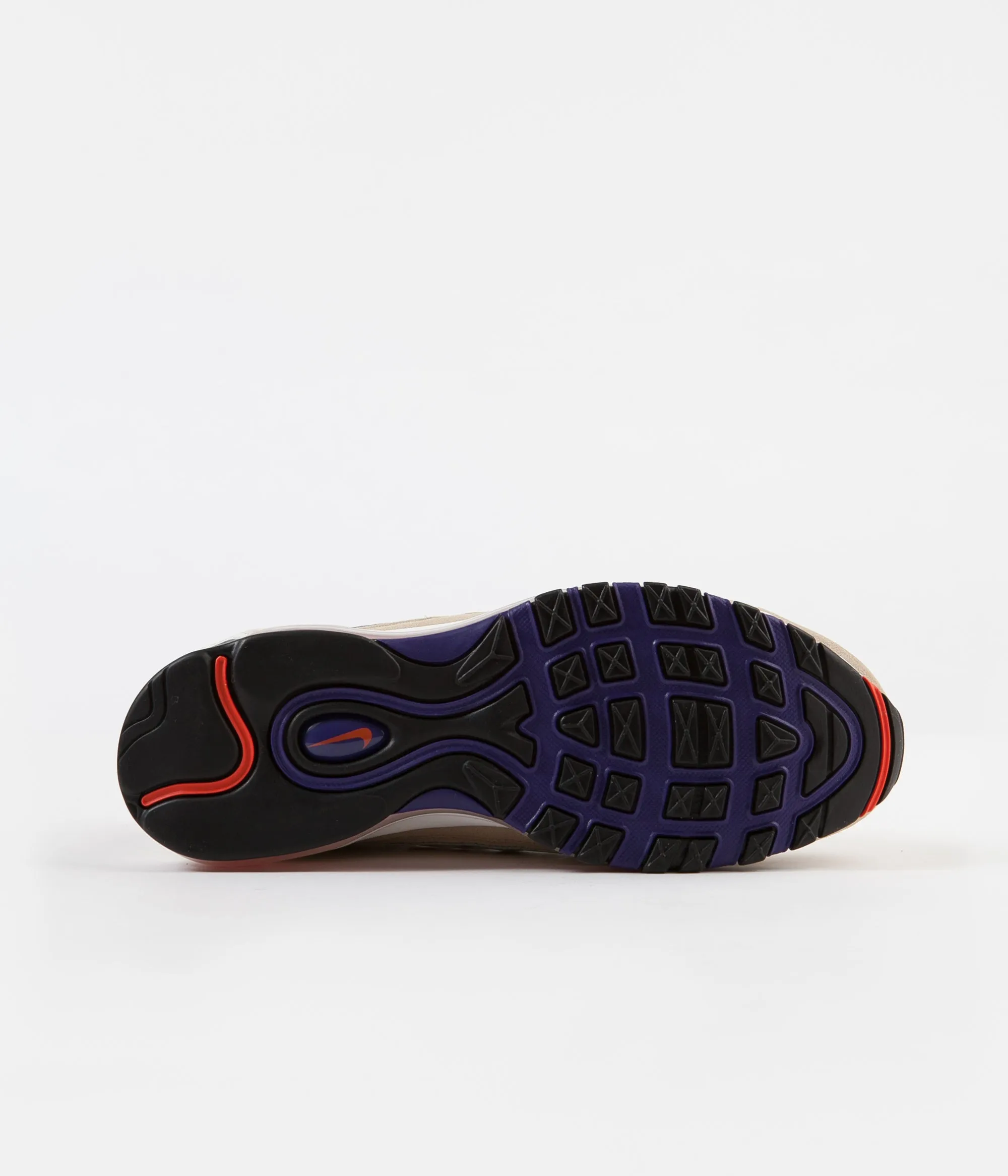 Nike Air Max 98 Shoes - Sail / Court Purple - Light Cream - Desert Ore