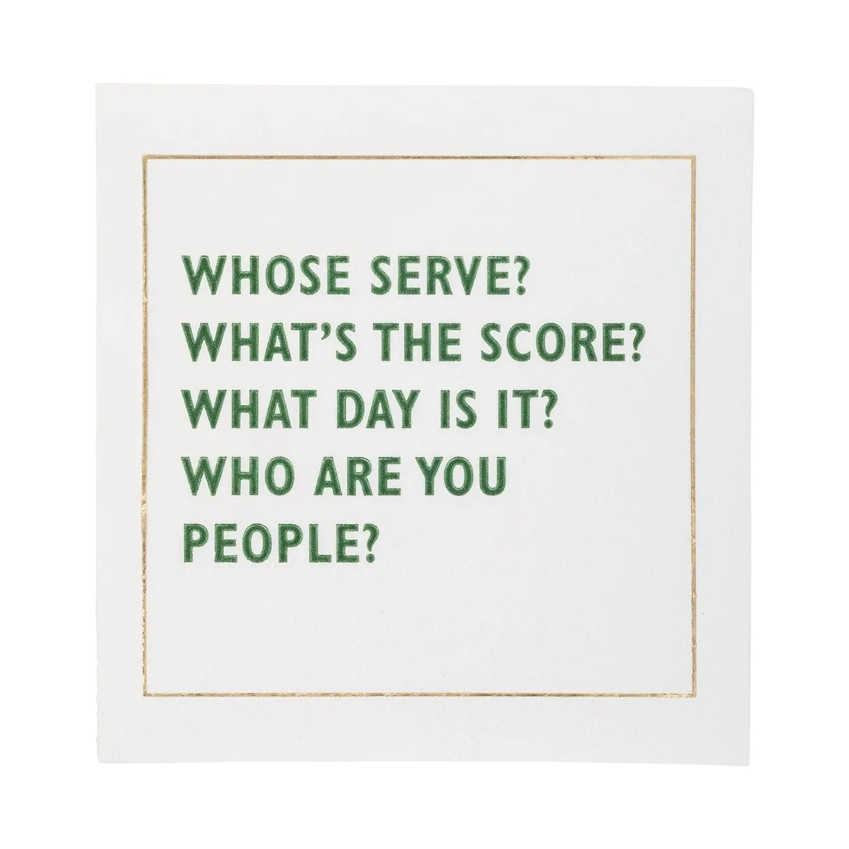 Pickleball Sayings Party Napkins x 18