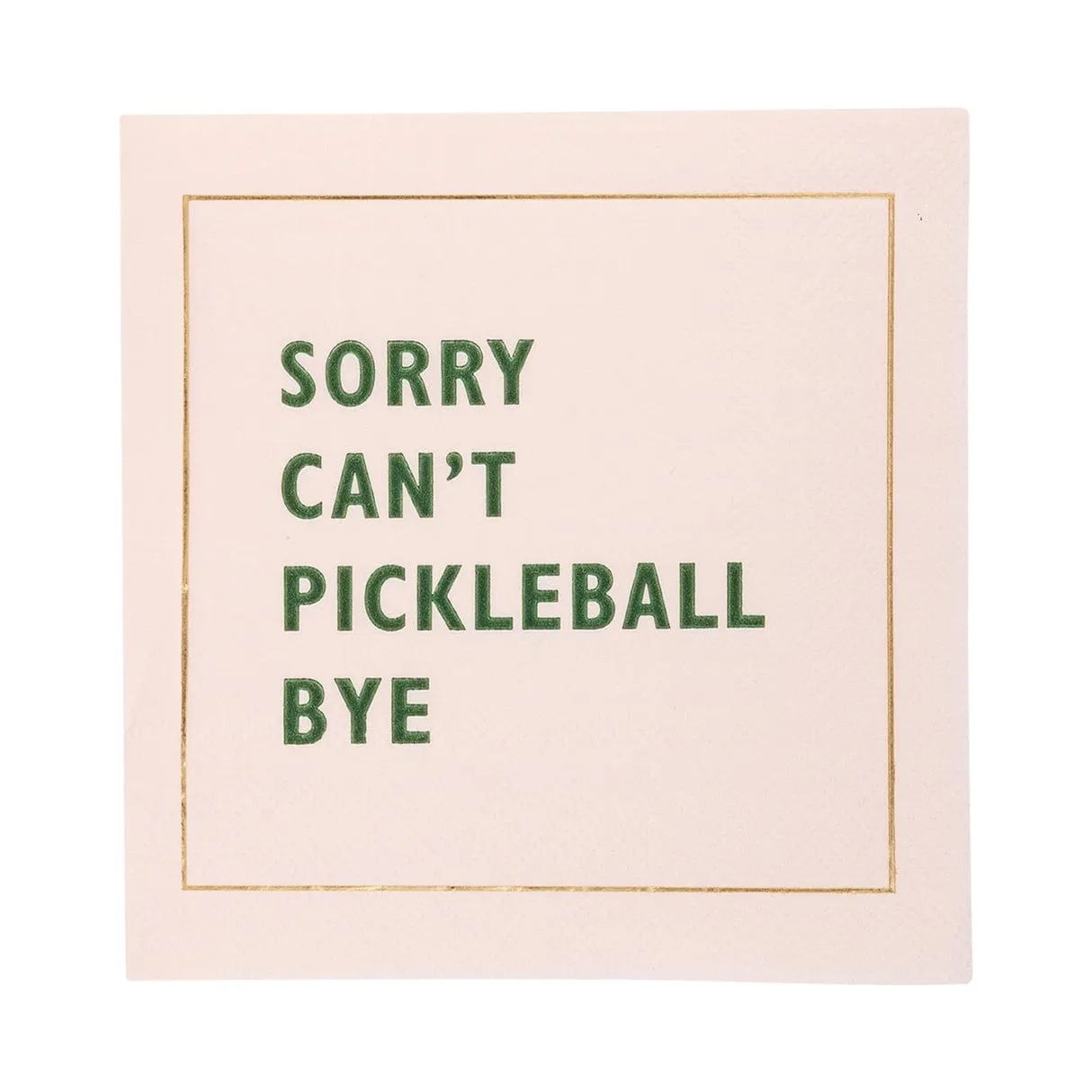 Pickleball Sayings Party Napkins x 18