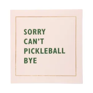 Pickleball Sayings Party Napkins x 18