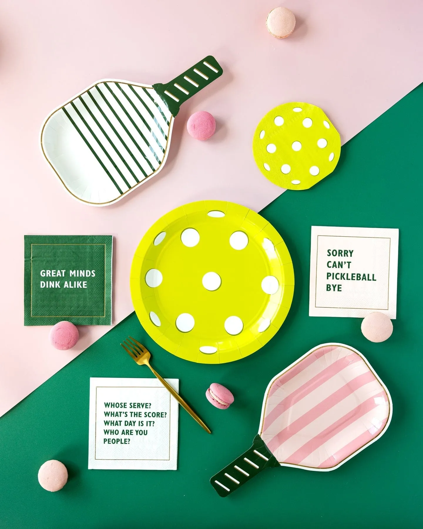 Pickleball Sayings Party Napkins x 18
