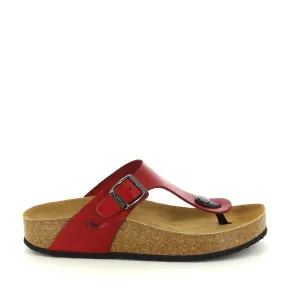 Plakton 341671 Red Thong Sandals