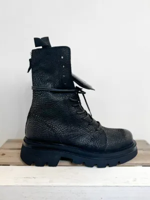 Scorpio Old Bisonte Black Boots