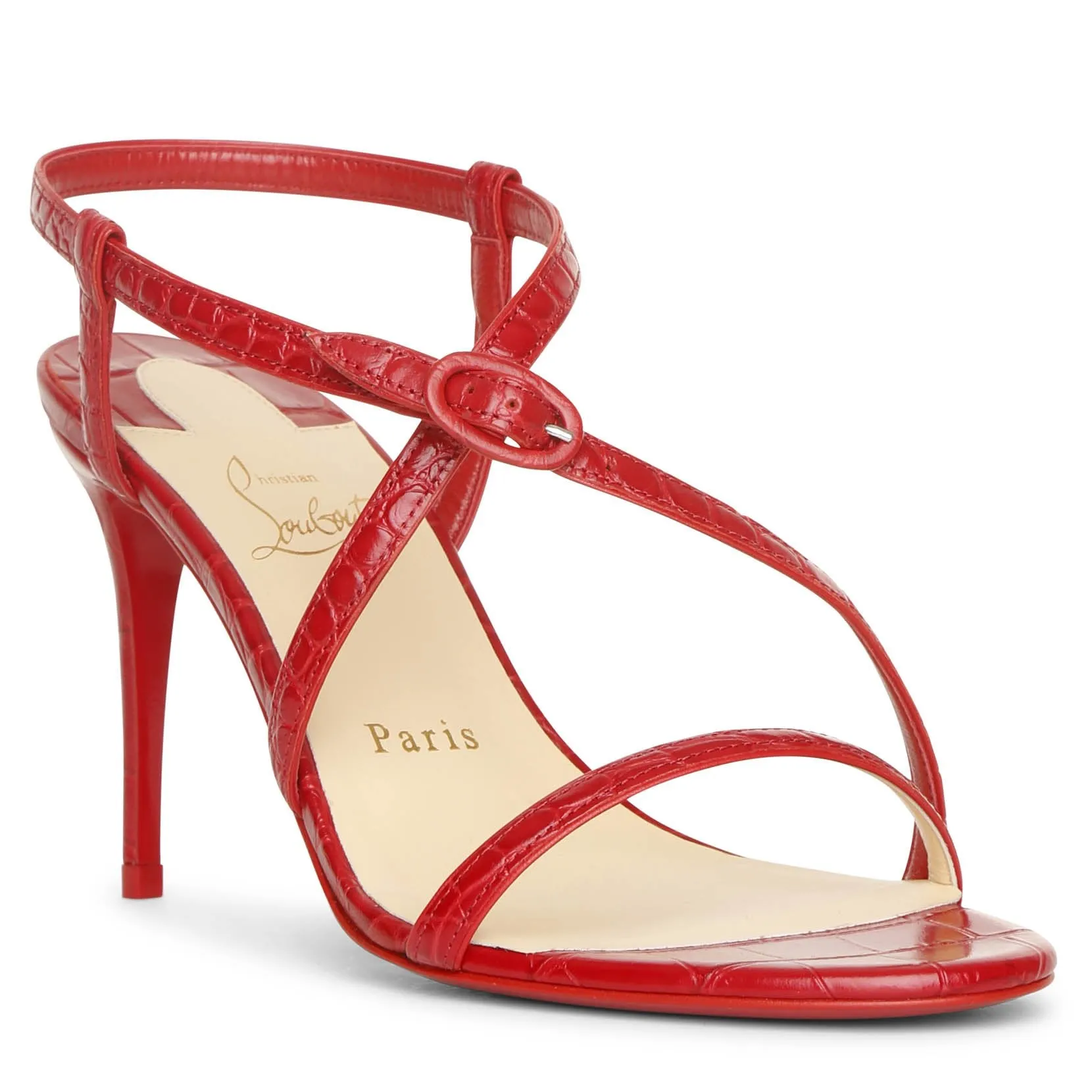 Selima 85 red sandals