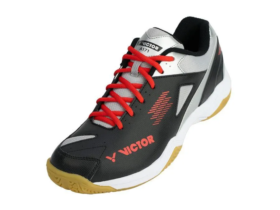 Victor [A171 Black/Silver] Court Shoes