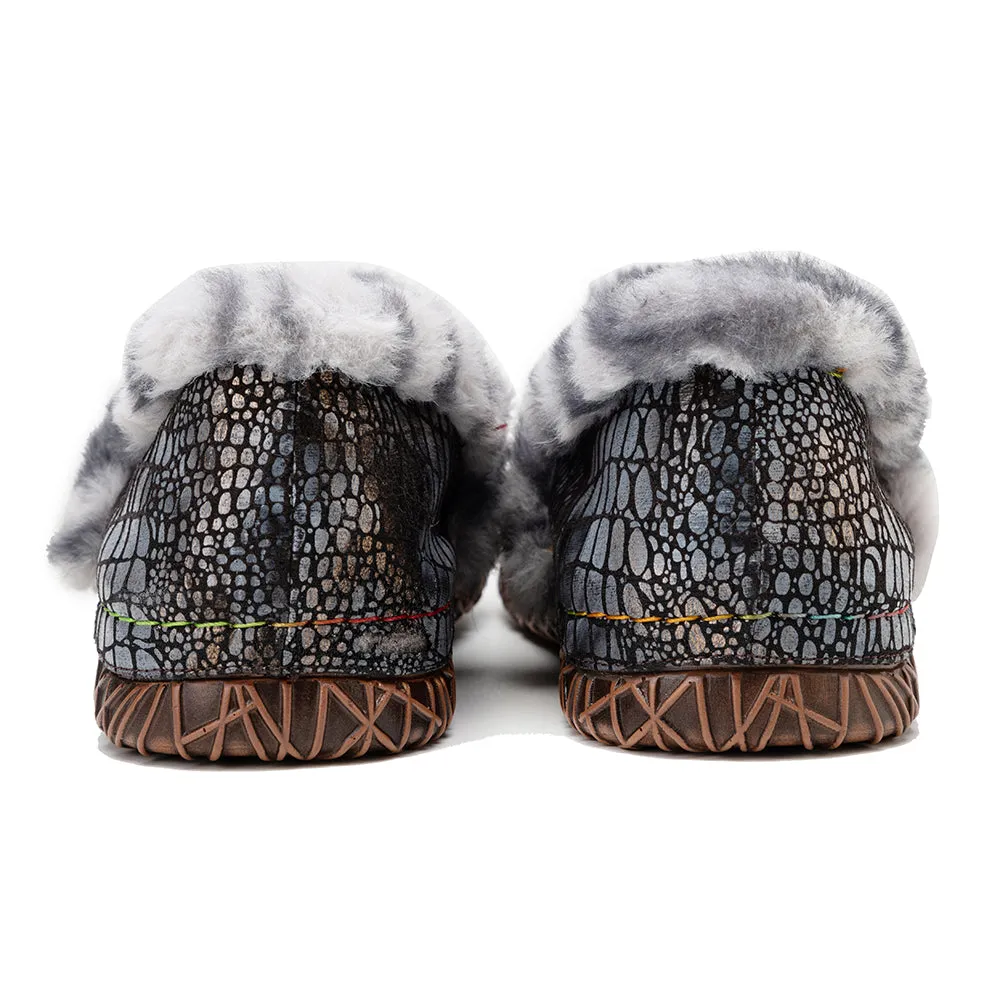 Women's Flat Casual Fur Shoes