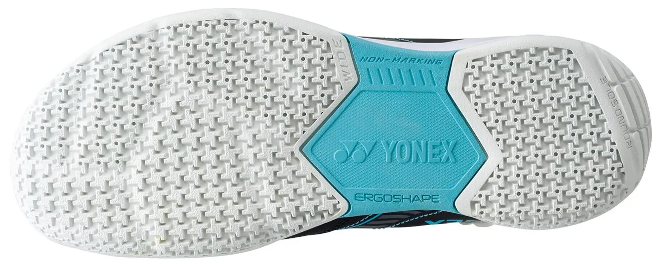 Yonex Power Cushion Strider Flow Mens Wide Badminton Shoes - Black / Blue